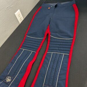 Women’s Navy and Red Ski Snowboard Snow Pants